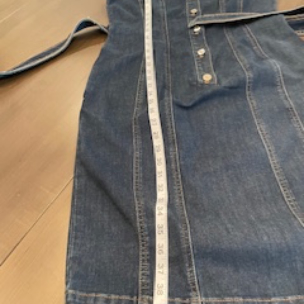 WHBM Sleeveless Denim Dress - Size 8 - NWT - Picture 13 of 14
